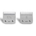 Replacement Ceramic Blades Set,Compatible with Andis,Oster 76,Wahl KM10 | 4mm(5/32") to 6.3mm(1/4") Cutting Length,Include 1-1/2+2#,2Pack - color: Size 1-1/2(2 pcs)