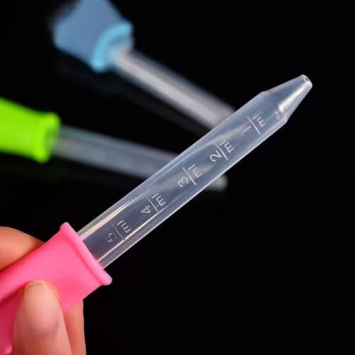Pet Nursing Bottle Kits and 5ml Liquid Dropper, Pet Feeding Tool, Replacement Silicone Nipple Cat Feeding Bottle for Newborn Kittens, Small Animals - color: Blue