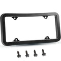 AR-PRO Ultimate License Plate Bumper Guard with Mounting Hardware - 1" Thick Rubber License Plate Frame Protects Bumper from Scratches and Dents - Universal Fit for Cars, Trucks, SUVs, and Vans - size: 1 Pack - Standard (1" Thick)