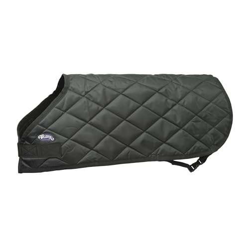 Weaver Livestock Warming Calf Blanket for Winter, Quilted Calf Coat with Buckle, Belly Protecting Livestock Shelter Blanket for Small Cattle