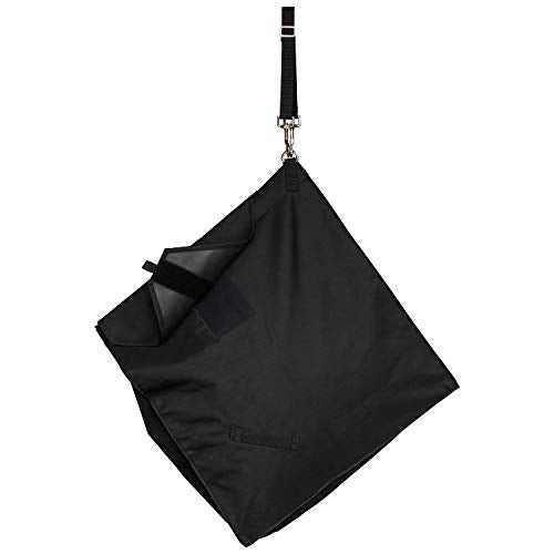 Weaver Leather 45 Degree Hay Bag, Black, 21" L x 7-1/2" W x 22-1/2" H