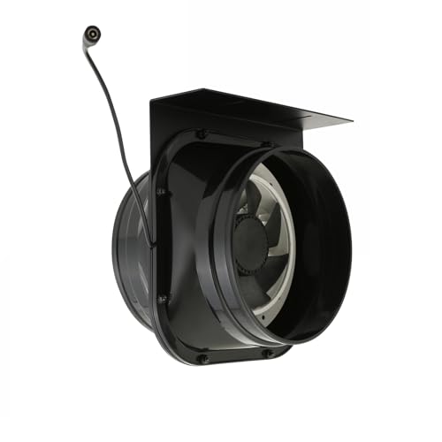 8 Inch 710CFM Inline Duct Fan, Quiet Vent Fan with Copper Motor High Efficiency Air Circulation - size: 8 Inch