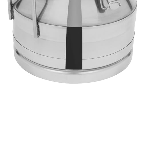 Stainless Steel Milk Bucket With Sealing Lid and Carry Handle,Thickened Stainless Steel Milk Can Large Liquid Container Storage for Coffee, Tea, Water,Oil Storage Transport ((12L/3.2Gal) - size: 12L/3.2Gal
