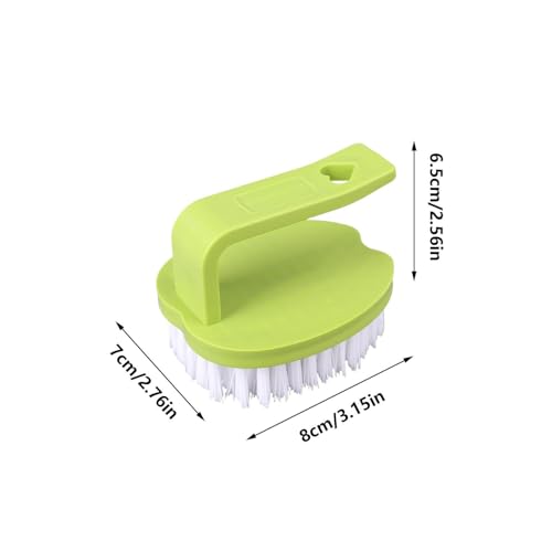 Vegetable Scrubber Brush Anti-Slip Handle Brush Cleaner | Handy Kitchen Gadget for Dish, Fruit, Potato, Egg, Food, Pot, Pan, Cooking, Kitchen, Bathroom, Tile, Sink, Washing, - color: Green