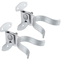 Zonon 2 Pcs Gate Fork Latch, Suitable for 1-5/8" Fork, Fence Latch Hardware Wall Mount for Chain Link Farm Fence Gate Flat Wooden Posts, Pressed Galvanized Steel - size: 1-5/8 Inch