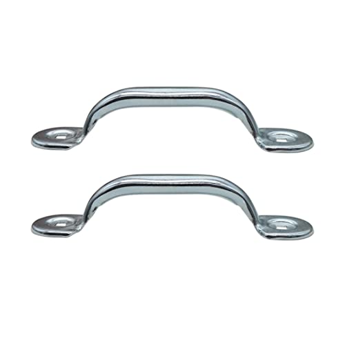 Garage Door Bottom Lift Handle for Most Gate Handles Replacement, Heavy Duty Door Pull Handle for Garage Outdoor Closet (2 Pack)