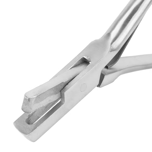 YOUTHINK Stainless Steel U Shape Ear Notcher Ear Tag Pincer Applicator Tool with Ergonomic Handle for Farm Goats Cattle Sheep Livestock Management
