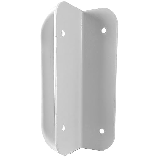 Universal Nylon GATE Handle -White: Pull Works with Wood, Metal, or Vinyl Gates. (1 Pack) - size: White Nylon Gate Handle (EACH)