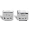 Replacement Ceramic Blades Set,Compatible with Andis,Oster 76,Wahl KM10 | 4mm(5/32") to 9.5mm(3/8") Cutting Length,Include 1-1/2+3-1/2,2Pack - color: Size 3-1/2(2 pcs)