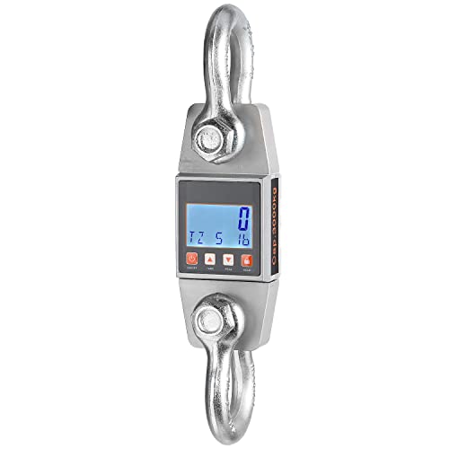 Digital Crane Scale 11000lb Hanging Scale Heavy Duty Industrial Hanging Weight Scale (11000lb/5000kg) - size: 5T