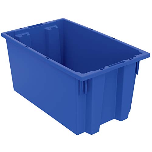 Akro-Mils 35185 Nest & Stack Totes 18x11x9 (6-Pack)