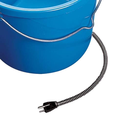 API 5 Gallon 115 Watt Heated Flat Back Bucket 20FB - size: 20 Quart