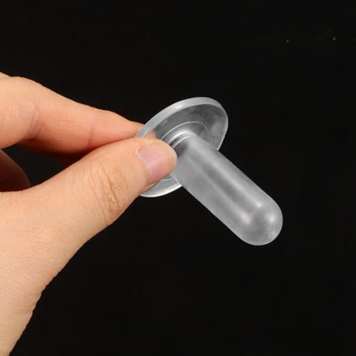 6 Pack Goat Bottle Nipples Lamb Milk Drink Nipples for Sheep Calf Nursing Bottle Pacifier Baby Livestock Feeding Tool Smooth Surface Easy to Clean 1.65 X 1.29 X 1.29 in