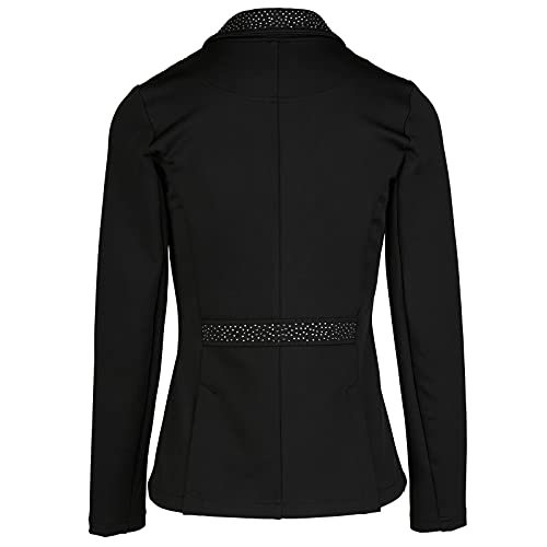 HORZE Carla Women's Equestrian Classic Four-Button Competition Horse Show Jacket - size: 8