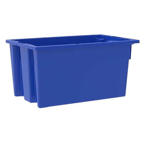 Akro-Mils 35185 Nest & Stack Totes 18x11x9 (6-Pack)