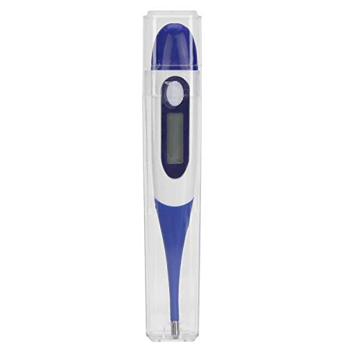 Portable Livestock Pet Thermometer with Electronic Display, Accurate Measurement for Pigs, Cats & Dogs, Included