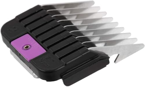 Wahl Pro Animal Stainless Steel Attachment Comb Set, Multicolor 2 | 8 Cutting Lengths, Color-Coded Dog and Cat Clipper Guides, Animal Grooming Essentials, Snag-Free Cutting - color: Multicolor 2