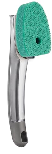 Scotch-Brite Advanced Soap Control Heavy Duty Dishwand,1Dish Wand,Prevents Soap from Leaking,Leak-Free Guarantee,Best for Cast Iron Skillets & Grill Grates,Fits All Scotch Brite Refills(Pack of 4) - size: 4 Dishwands