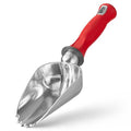 Garden Weasel Oversized Potting Scoop for Soil Digging Planting Gardening | Heavy duty steel scoop for transplanting, moving soil & potting mix. Mini shovel design for garden beds & container planting