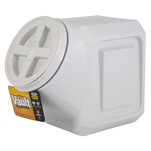 Vittles Vault Airtight Stackable Pet Food Storage Container Up to 60lbs | With Sealing Lid for Dry Pet Food, Made in USA, Measures 14.5 In L x 19 In H - size: 14.5"L x 22.0"W x 19.0"H