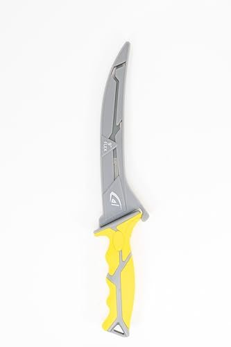 danco 9-Inch Karl Flex Fillet Knife with Swedish Steel Blade and Sheath | 9-Inch Karl Flex Fillet Knife, Swedish Stainless Steel Blade, Non-Stick Teflon Coating, TPR Grip, Sheath, Fresh/Saltwater - size: 9"