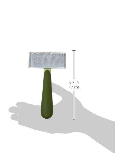 Coastal Pet Safari Dog Soft Slicker Brush - Dog Grooming Brush for Shedding - for Dogs with Short, Medium and Long Hair - Medium - 6.25" x 3.5" - size: Medium