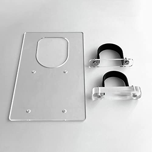 Fenteer Shearing Bracket for Sheep Shears and Carpet Trimmers, 13.78 x 7.87 in Acrylic Tufting Aid for Livestock Grooming - color: A