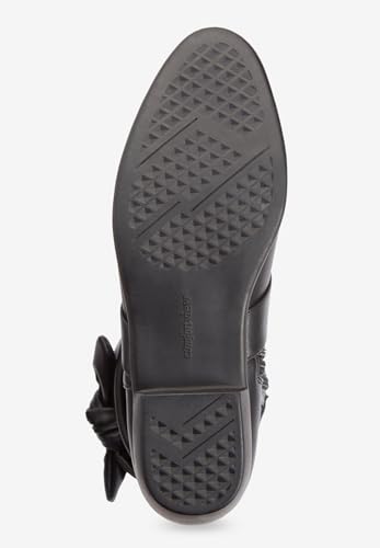 Women's Wide Width The Heather Wide Calf Boot | Women's Plus Size - color: Black, size: 8