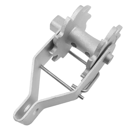 Inline Wire Tensioner Steel Clip Lock Wire Ratchet Tensioner Electric Fence Strainer For Most Farm Fence Settings, etc. (120mm*2mm) 2pcs