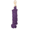 Tough 1 Braided Cotton Lead with Trigger Bull Snap - color: Purple