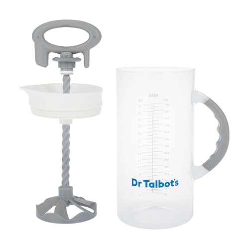 Dr. Talbot's Formula Mixer - 32 oz | Clump-Free Mixing - Expiration Dial -Dishwasher Safe - Spill-Free Baby Feeding