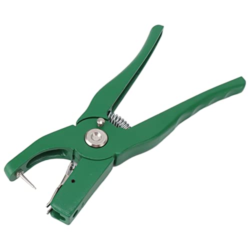 Livestock Ear Tag Plier, Lightweight Aluminum Alloy Ergonomic Design, Ear Tag Applicator Tool, Green Durable Constructio