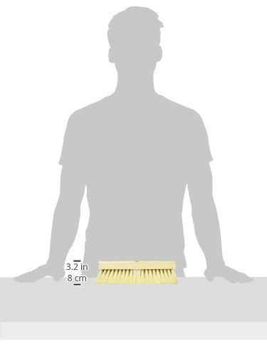 08755 Tampico Deck Scrub Brush with 1 Tapered and 1 Threaded Hole, 10-Inch - size: 1 Count (Pack of 1)