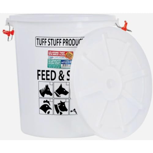 FATSINDE Tuff Stuff Products FS26 HD Feed/Seed Storage 26.5 Gallon 26.5GALLON
