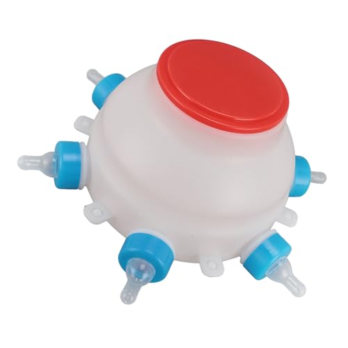 Sheep Feeder, Lamb Feeder Milk Bottles Round PC Plastics Easy to Clean Sheep Feeding Bucket Baby Goat Bottle Goat for Piglet Lamb