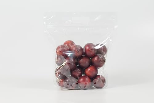 Clear Zipper Produce Pouch Bag with Handle