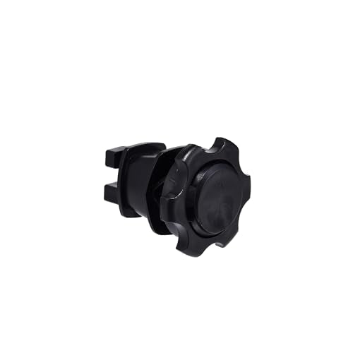 Electric Fence Wire Insulators, Screw Tight Round Post Clips, Black, 25 - color: black, size: 25