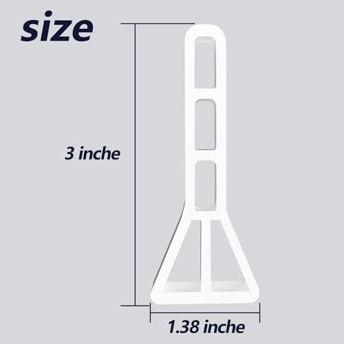 Raycity 3"H Shower Threshold Water Dam, Shower Water Guard (59 inch, White) | Silicone Rubber Water Stopper for Walk in Shower, Water Barrier, Prevent Leaks, Suitable for Bathroom, Kitchen - color: White, style: 59 inch