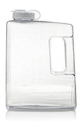 Arrow 1 Gallon Jug for Cold Drinks - Clear View Plastic Refrigerator Bottle with Cap & Easy-Pour Spout - Graduated Markings - Ideal for Water, Iced Tea, Juice & Milk - BPA Free - Made in USA - size: 1 Gallon (Pack of 1)