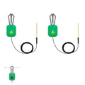 2 Pack Electric Fence Tester with LED Indicator Lights - 300V to 10kV Range | Detects Energizer Pulses | Clips to Wire or Tape Fences - style: 2 Pack