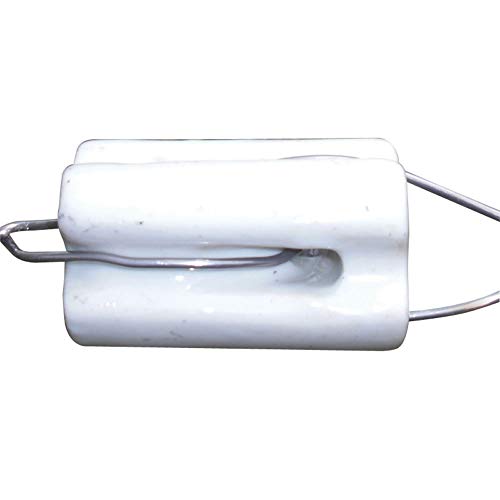 Bullnose Porcelain Insulator 10/pk