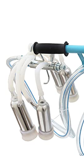 INTBUYING 304 Stainless Steel Milk Cup Kit for Electric Cows Milking Machine Accessory