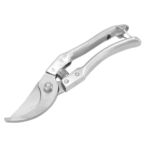 Goat Hoof Trimmers Pig Trotter Shears Pliers Animal Toe Nails Trimming Repairing Tool for Sheep, Alpaca, Lamb, Pig Hooves Multiuse Carbon Steel Trimmer (Silver) - color: Silver