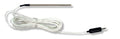 Cooper-Atkins 2007 Blunt Tip Veterinary Waterproof Thermistor Probe, 4" Shaft Length, -40 to +300 degrees F