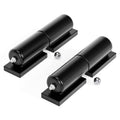 7 in Heavy Duty Barrel Gate Hinges,Steel Gate Door Hinges 900lbs Capacity for Swing Door, Trailer Ramp, Metal Driveway Gate Drive,Fence Gate, Weld On Install Barrel Hinges, 2 Pack - size: 7in