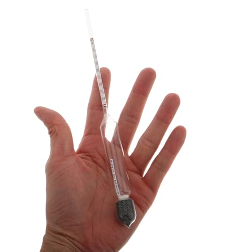 POPETPOP Scientific Hydrometer for Milk and Goat Milk High Precision Lactometer for Dairy Quality Testing and Composition Analysis Lab Density Meter for Cow Measurement