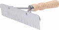 Weaver Leather Blunt Tooth Comb with Wood Handle and Stainless Steel Replacement Blade - style: Blunt Tooth