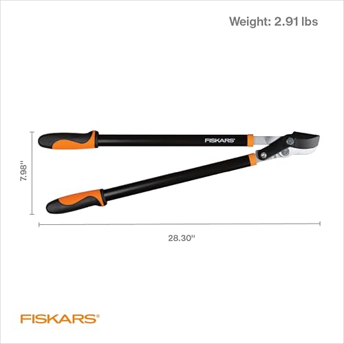 Fiskars 28" Power-Lever Garden Bypass Loppers, 1.75" Cut Capacity - style: 28" Lopper