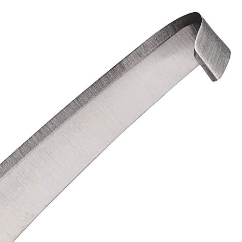 Professional Straight Hoof Knife, Carbon Steel Trimming Tool Sturdy Blade for Horses Goats Cattle Hoof Care (Straight Right Hand)