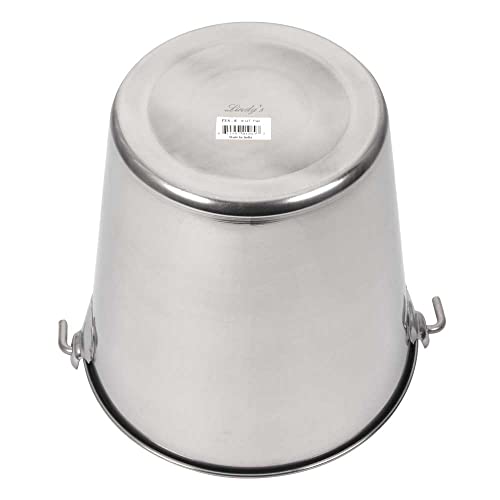 LINDY'S 8-qt Stainless Steel Pail - size: 8 quarts